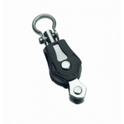 SINGLE BLOCK - SWIVEL + BECKET