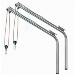 STAINLESS STEEL PAIR OF DAVITS