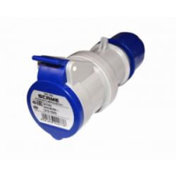 SOCKET 2P+T 220V. 16A IP44