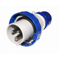 PLUG 2P+T 220V. 16A IP67