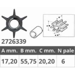 IMPELLER HONDA 19210-ZV7-003