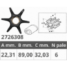 JOHNSON/EVINRUDE/OMC IMPELLER - 2726308