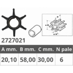 YAMAHA IMPELLER 688-44352-03