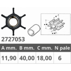 YAMAHA IMPELLER 6G1-44352-00