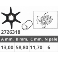 MERCURY IMPELLER 47-420382