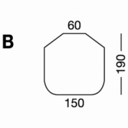 ELSASTIC SHEET MODEL B WHITE