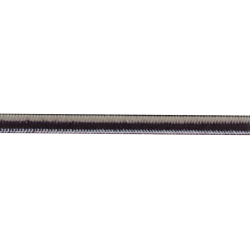 TRECCIA ELASTICA NERA