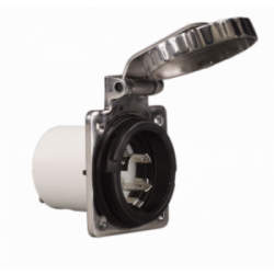 INOX PLUG 2P+T 220V. 32A IP56