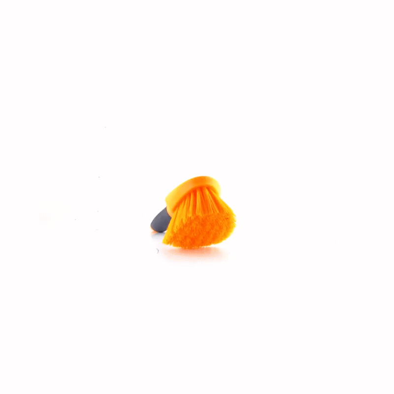 MEDIUM ORANGE HAND BRUSH