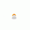 HARD WHITE HAND BRUSH - 0920328
